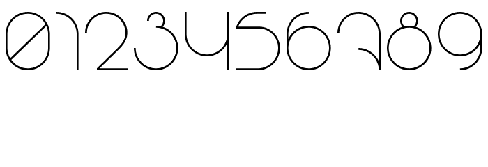 Nioubes Light Font OTHER CHARS