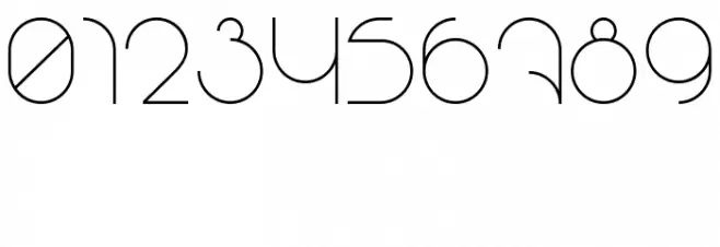 Nioubes Light Font OTHER CHARS