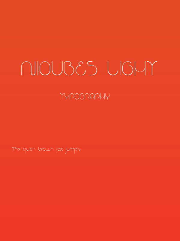 Nioubes Light Poster