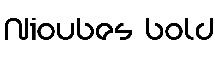 Nioubes bold Font