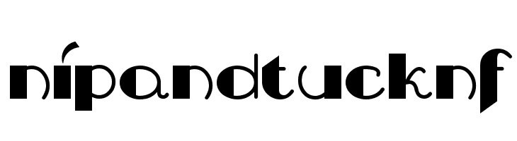 NipAndTuckNF  免费字体下载