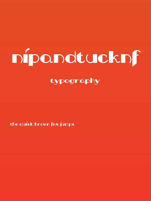 NipAndTuckNF Poster
