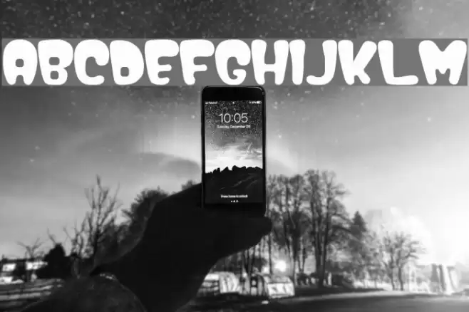 Nipple Font examples