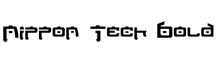Nippon Tech Bold  لخطوط تنزيل