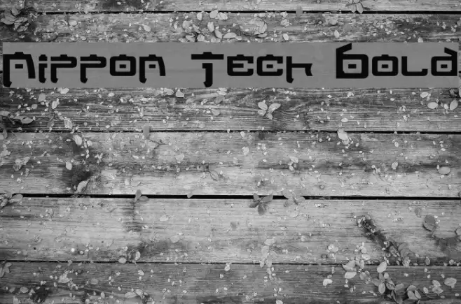 Nippon Tech Bold Example 2