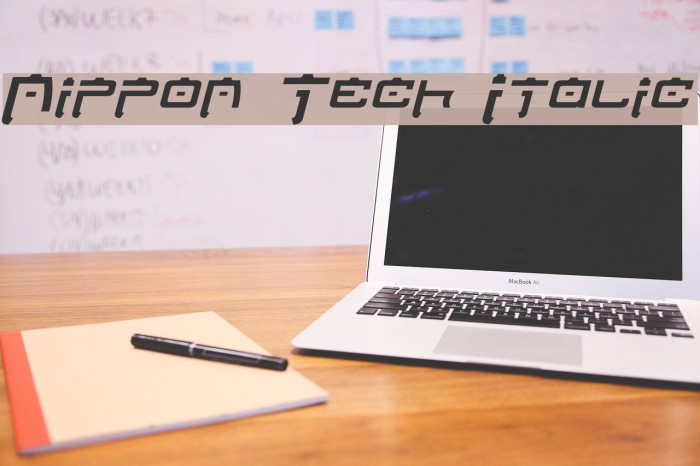 Nippon Tech Italic Example 2