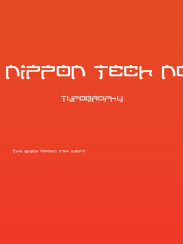 Nippon Tech Normal Poster