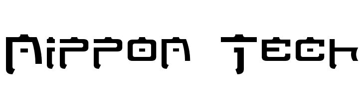 Nippon Tech Font