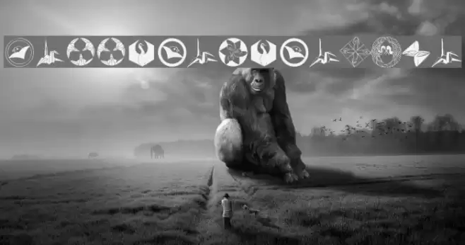 NipponsMonsBats Font examples