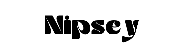 Nipsey  免费字体下载