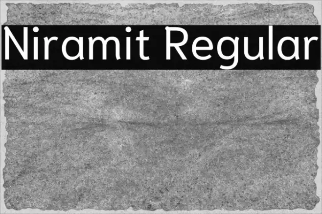 Niramit Regular Example 2