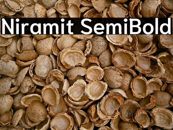 Niramit SemiBold Example 2