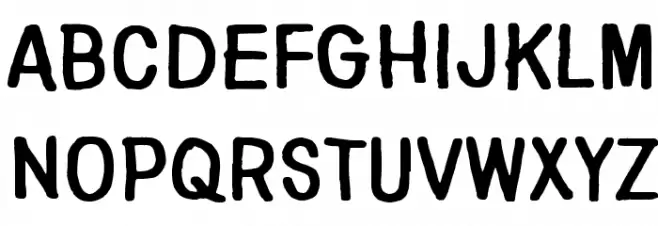 Nirepnirun atsum Шрифта ВЕРХНИЙ