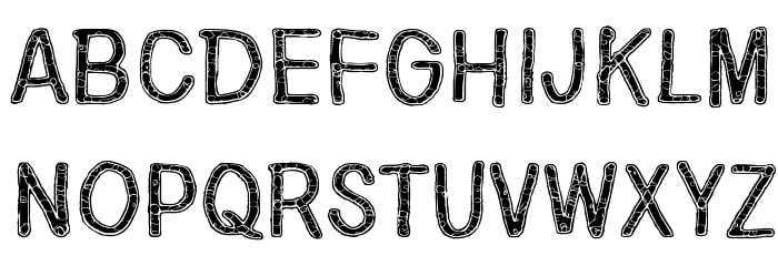Nirepnirun oivuk Font LOWERCASE