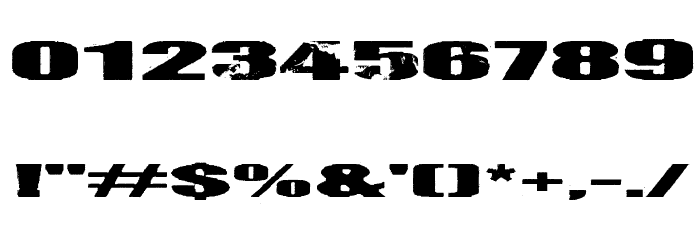 Nirhauma Font OTHER CHARS
