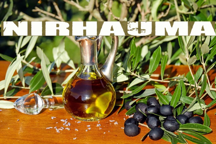Nirhauma Font examples