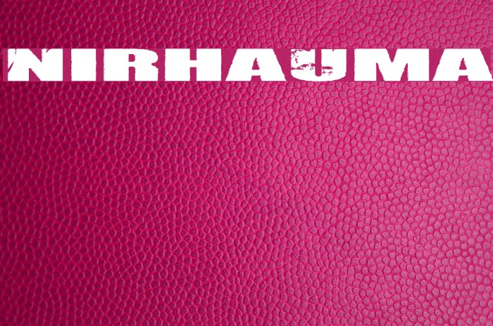 Nirhauma Font examples