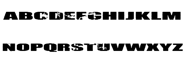 Nirhauma Font LOWERCASE