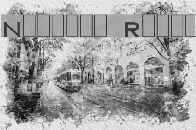 Nirvana Roman Font examples