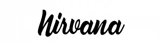 Nirvana  Fuentes Gratis Descargar