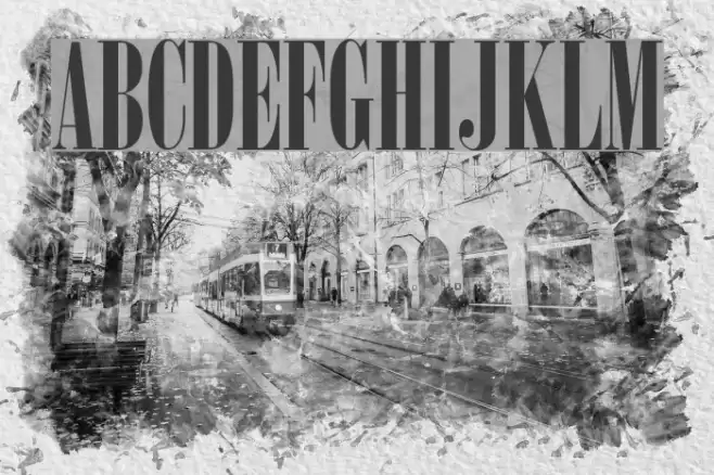 Nirvana Font examples