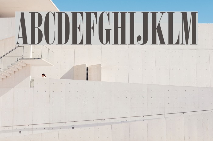 Nirvana Font examples