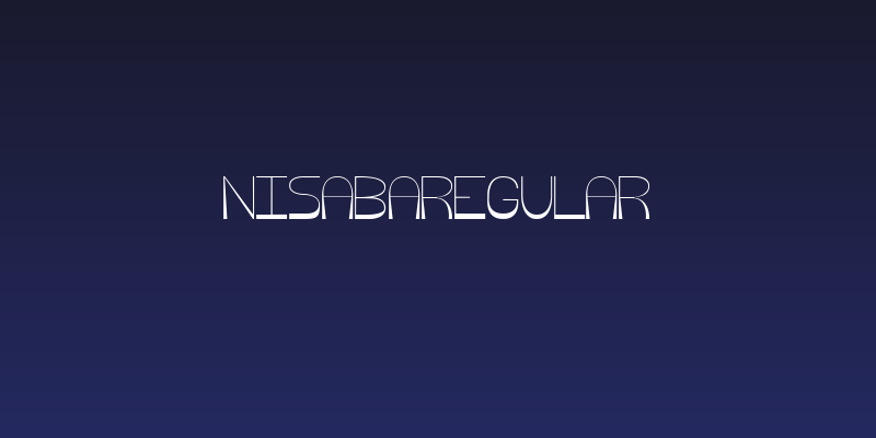 NisabaRegular Social Header
