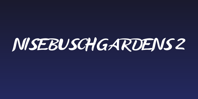 NiseBuschGardens 2 Social Header