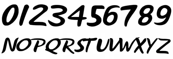 NiseBuschGardens Font OTHER CHARS