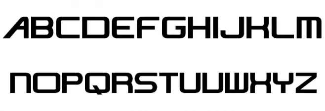 NiseJSRF フォント 大文字