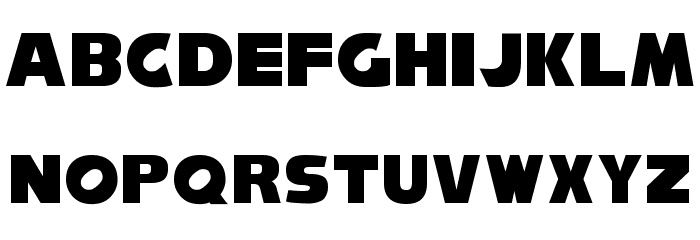 NiseSonic Font LOWERCASE