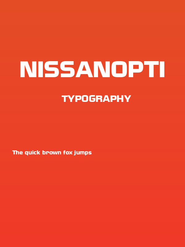 NissanOpti Poster