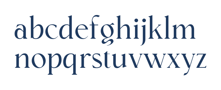 Nissma Regular Lowercase