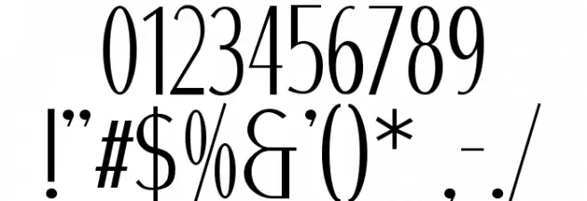 NiteClub Normal Font OTHER CHARS