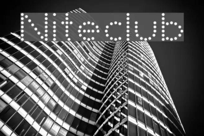 Niteclub Font examples