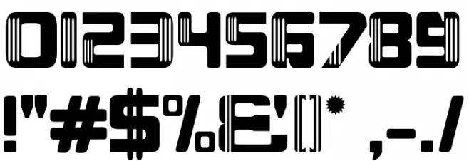 Nix Font OTHER CHARS