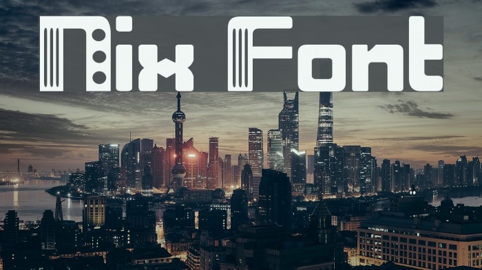 Nix Font examples