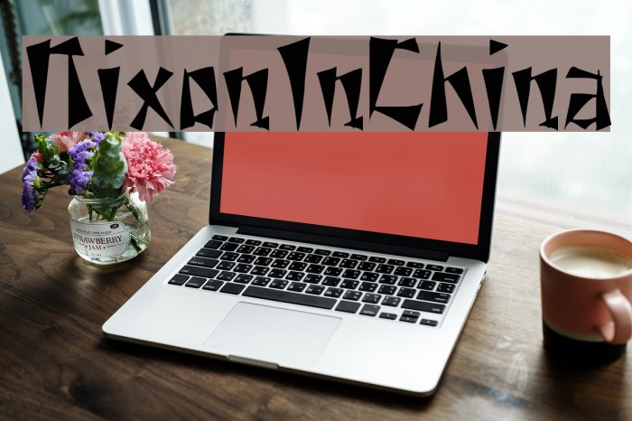 NixonInChina Font examples