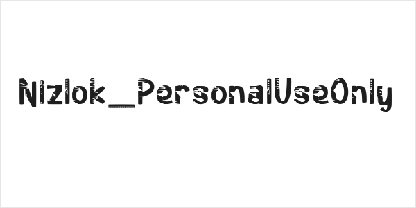 Nizlok_PersonalUseOnly Logo