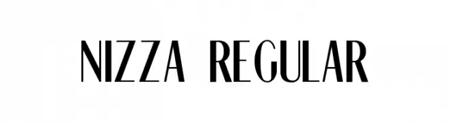 Nizza Regular  Frei Schriftart Herunterladen