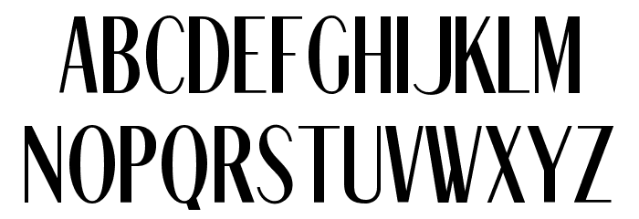 Nizza Regular Font LOWERCASE