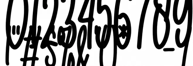 niceday Font OTHER CHARS