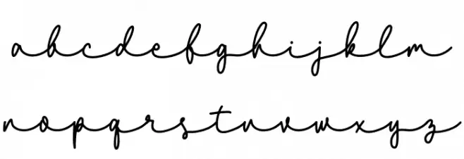 niceday خط أحرف صغيرة