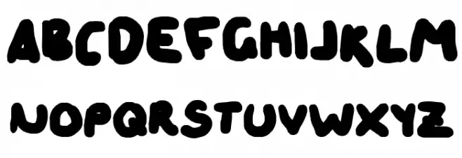 nici-chunckiee Fonte MAIÚSCULAS