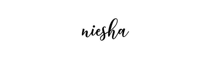 niesha  baixar fontes gratis