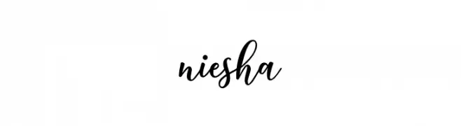 niesha  Frei Schriftart Herunterladen