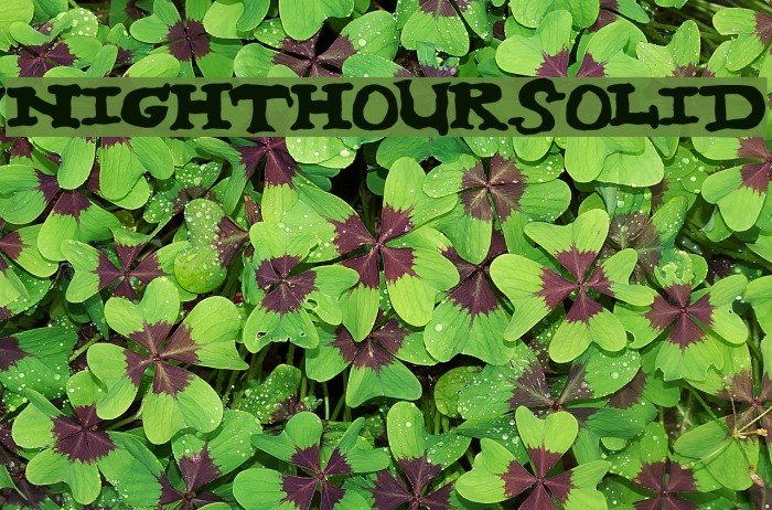 nighthour solid Example 3