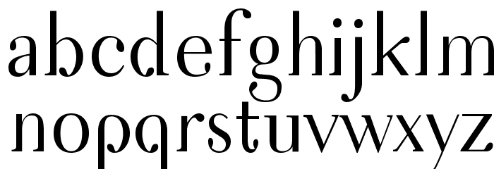 nigma Font LOWERCASE