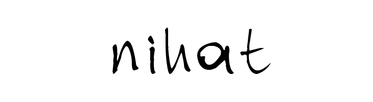 nihat Font