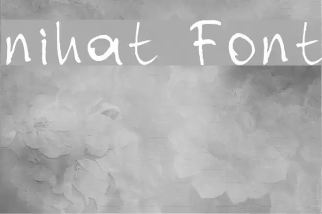 nihat Font examples